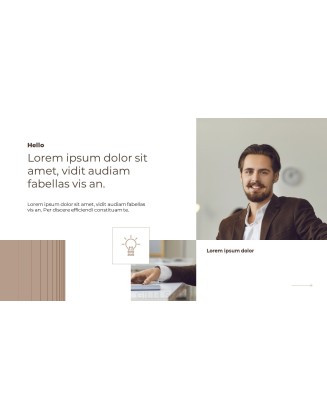 Brown Checkerboard Pitch Deck Presentation Animated Slides