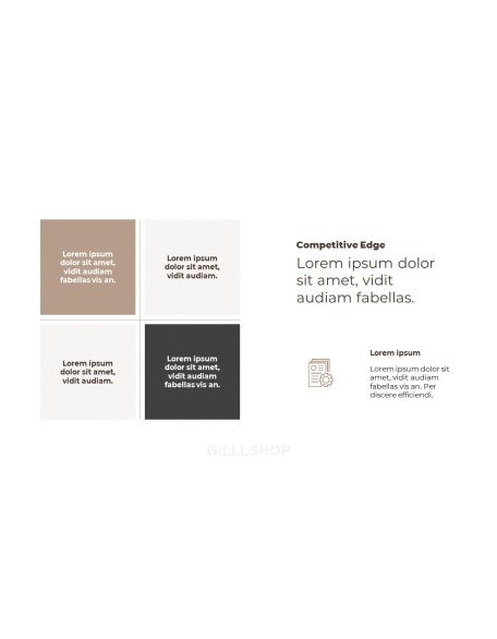 Brown Checkerboard Pitch Deck Presentation Animated Slides