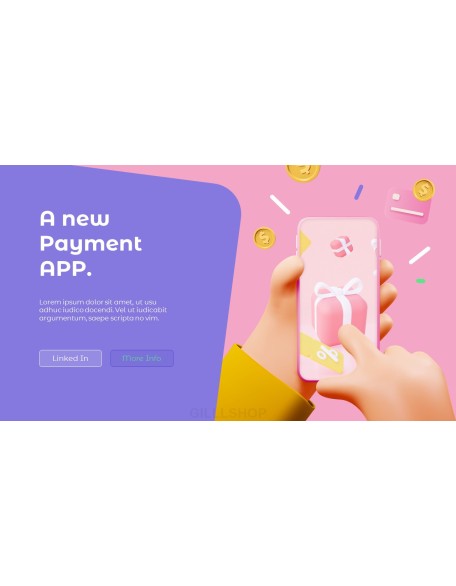 Animated Templates - Online Payment Service Pitch Deck