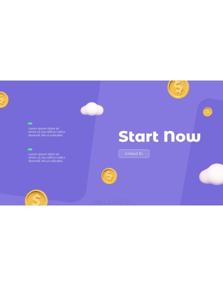 Animated Templates - Online Payment Service Pitch Deck