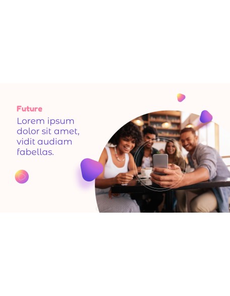 Creative Pitch Deck Social Media Concept Animated Slides