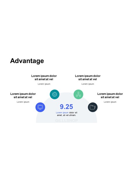 Trendy Abstract Pith Deck Business Animation Presentation