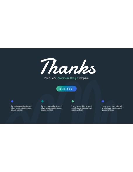Trendy Abstract Pith Deck Business Animation Presentation