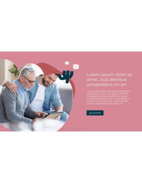 Senior Freelancer Service Pitch Deck powerpoint animation template