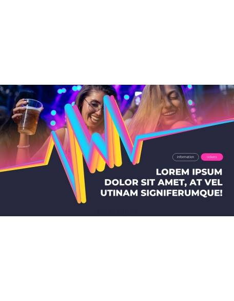 Music Festival Pitch Deck Animated Slides in PowerPoint