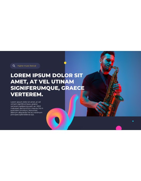 Music Festival Pitch Deck Animated Slides in PowerPoint
