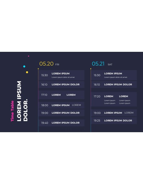 Music Festival Pitch Deck Animated Slides in PowerPoint