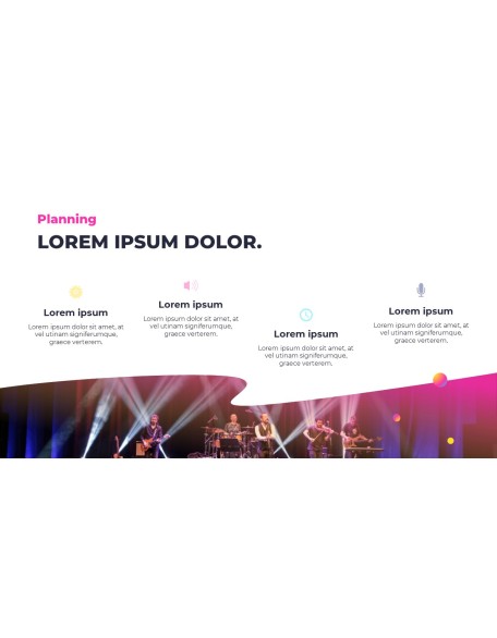 Music Festival Pitch Deck Animated Slides in PowerPoint