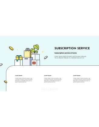 Subscription Service Pitch Deck Presentation Animated Slides in PowerPoint