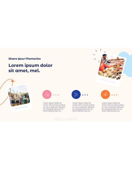 Social Gathering Pitch Deck Animated Slides in PowerPoint
