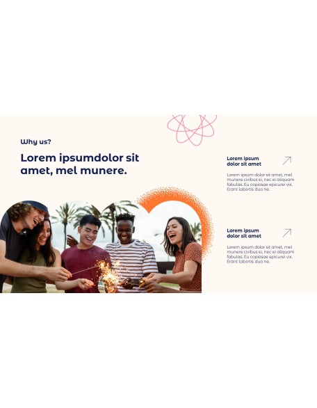 Social Gathering Pitch Deck Animated Slides in PowerPoint
