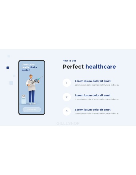 Animated Templates - Online Medical Consultation pitch deck