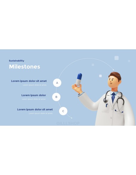 Animated Templates - Online Medical Consultation pitch deck