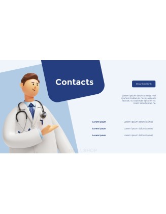 Animated Templates - Online Medical Consultation pitch deck