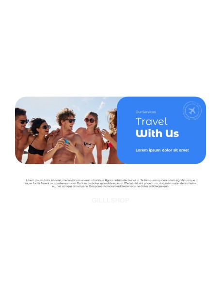 Enjoy Your Trip Pitch Deck slide members Animated Slides