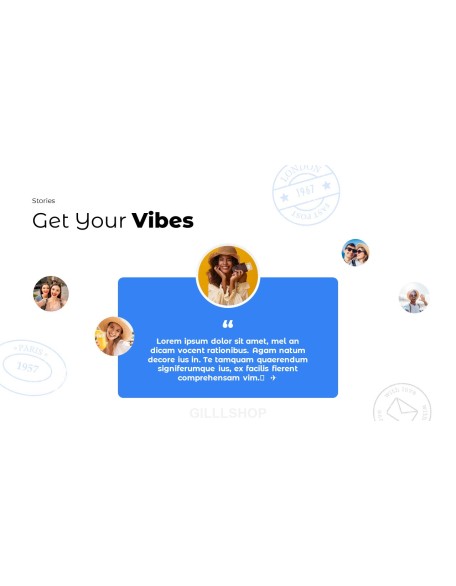 Enjoy Your Trip Pitch Deck slide members Animated Slides