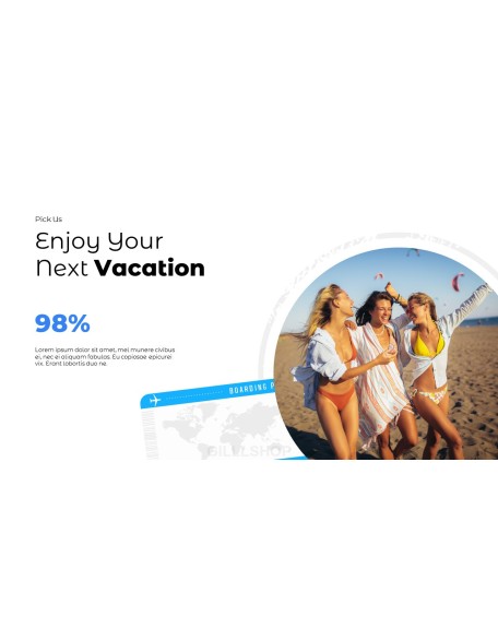 Enjoy Your Trip Pitch Deck slide members Animated Slides