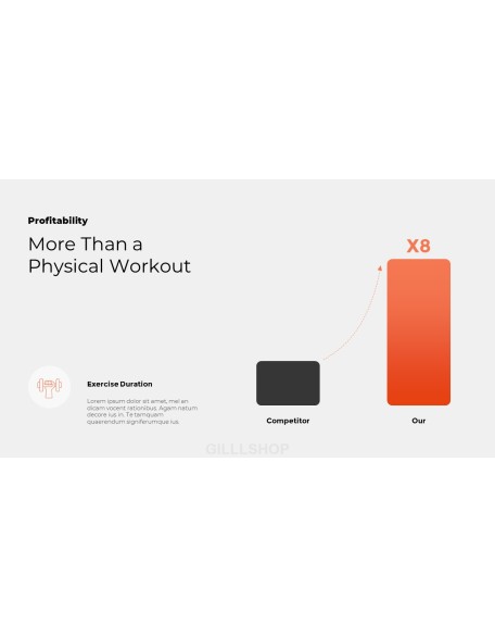 Fitness Mobile App Service Presentation Animated Slides