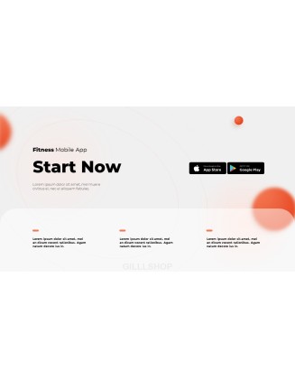 Fitness Mobile App Service Presentation Animated Slides