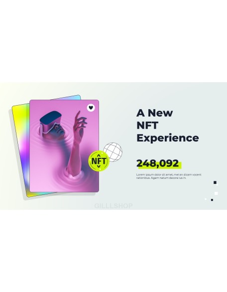 NFT Marketplace Presentation Animated Slides in PowerPoint