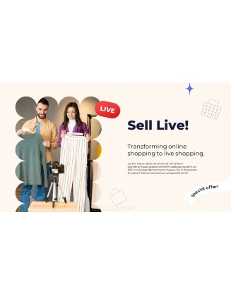 Online Shopping to Live Animation Presentation