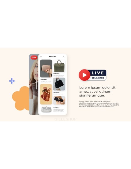 Online Shopping to Live Animation Presentation