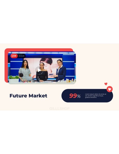 Online Shopping to Live Animation Presentation