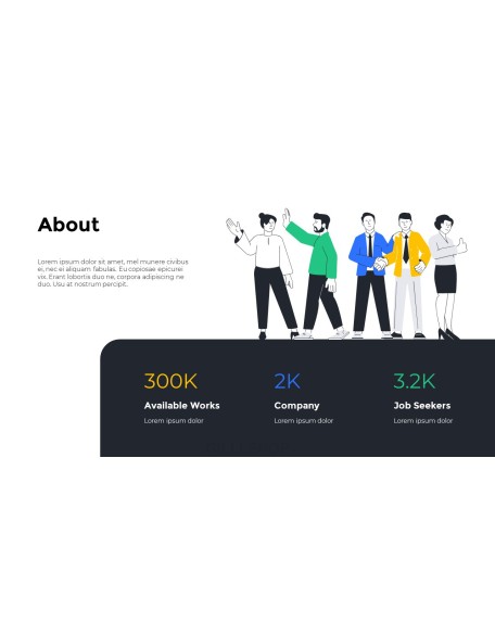 Find Your Dream Job Hiring Platform Animation Templates
