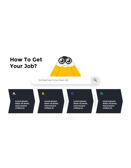 Find Your Dream Job Hiring Platform Animation Templates
