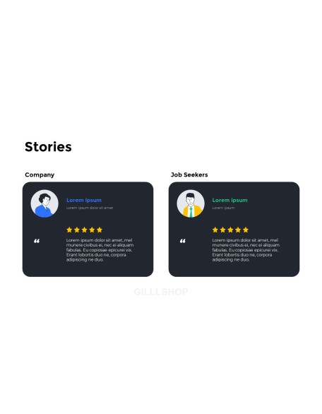 Find Your Dream Job Hiring Platform Animation Templates