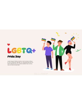 LGBTQ Pride Animated Slides in PowerPoint