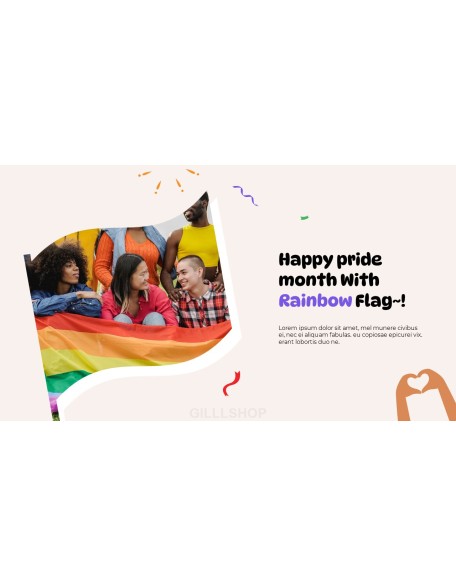 LGBTQ Pride Animated Slides in PowerPoint
