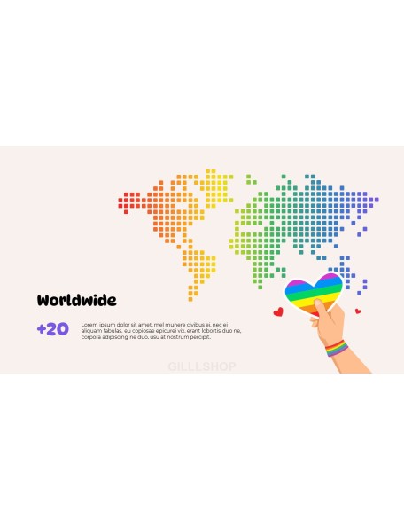 LGBTQ Pride Animated Slides in PowerPoint