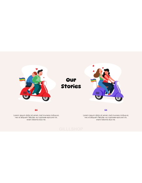 LGBTQ Pride Animated Slides in PowerPoint