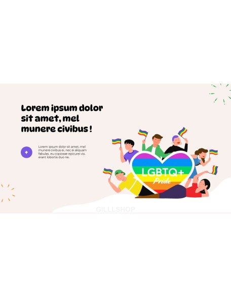 LGBTQ Pride Animated Slides in PowerPoint
