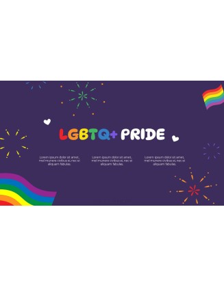 LGBTQ Pride Animated Slides in PowerPoint