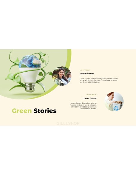 Green Day Project powerpoint animation template