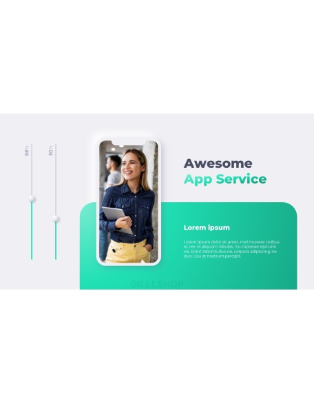 Animated Templates - Neumorph Design Pitch Deck