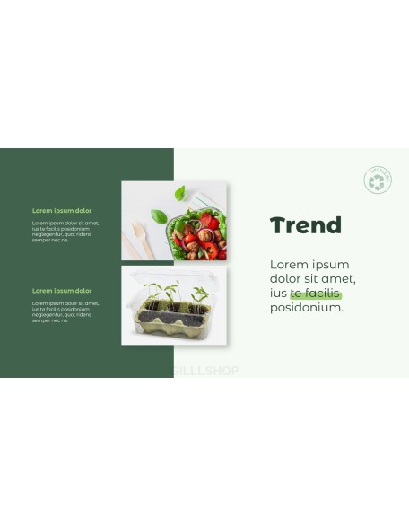 Upcycling Food Theme animated PowerPoint Templates