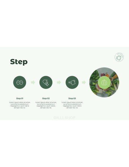 Upcycling Food Theme animated PowerPoint Templates