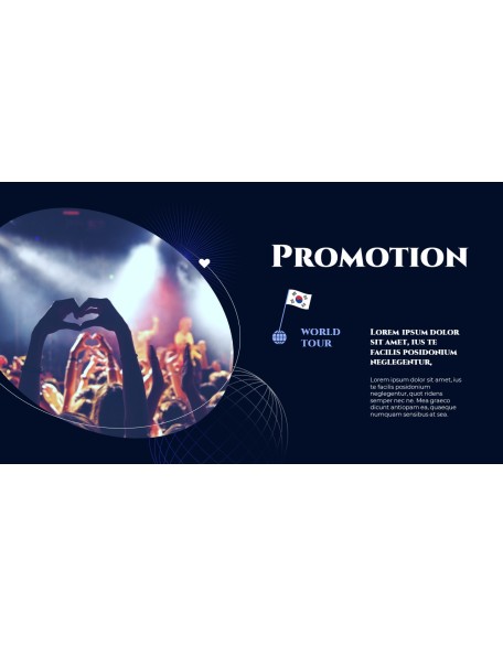 K-POP Boy Group Agency Theme animated PowerPoint Templates