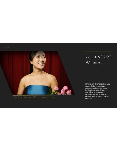 The Oscars 2023 95th Academy Awards Animation Templates