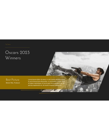 The Oscars 2023 95th Academy Awards Animation Templates