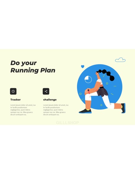 Running Club Presentation Animated Slides in PowerPoint
