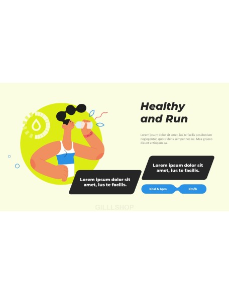 Running Club Presentation Animated Slides in PowerPoint