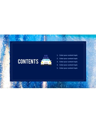 Car Wash Presentation PowerPoint