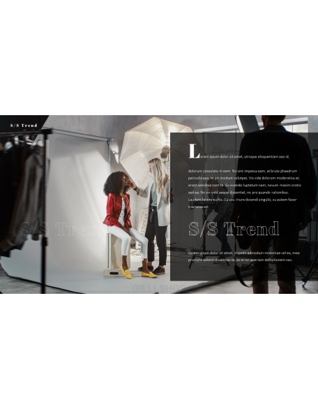 Fashion Studio Presentation PowerPoint Templates Design