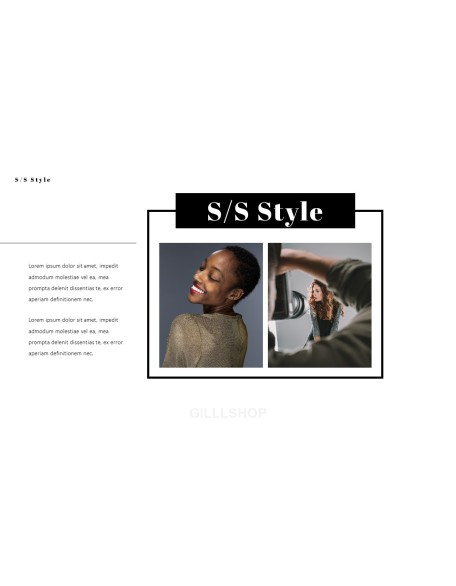 Fashion Studio Presentation PowerPoint Templates Design