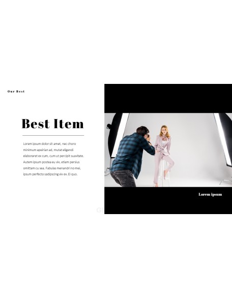 Fashion Studio Presentation PowerPoint Templates Design