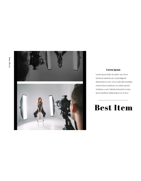 Fashion Studio Presentation PowerPoint Templates Design